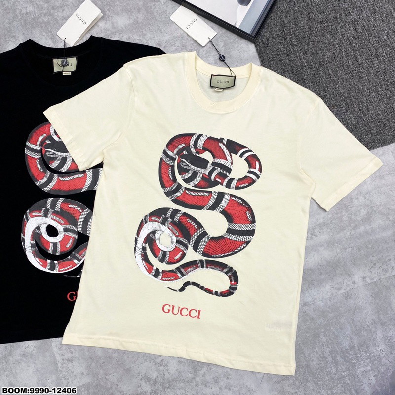 Áo phông gucci rắn chất liệu cotton chất siêu đẹp siêu thoáng mát