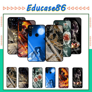 Ốp lưng Xiaomi Redmi Note 8 Mặt kính 3D sang trọng, Hình ảnh sắc nét (Shop có cung cấp kèm Video sản phẩm)