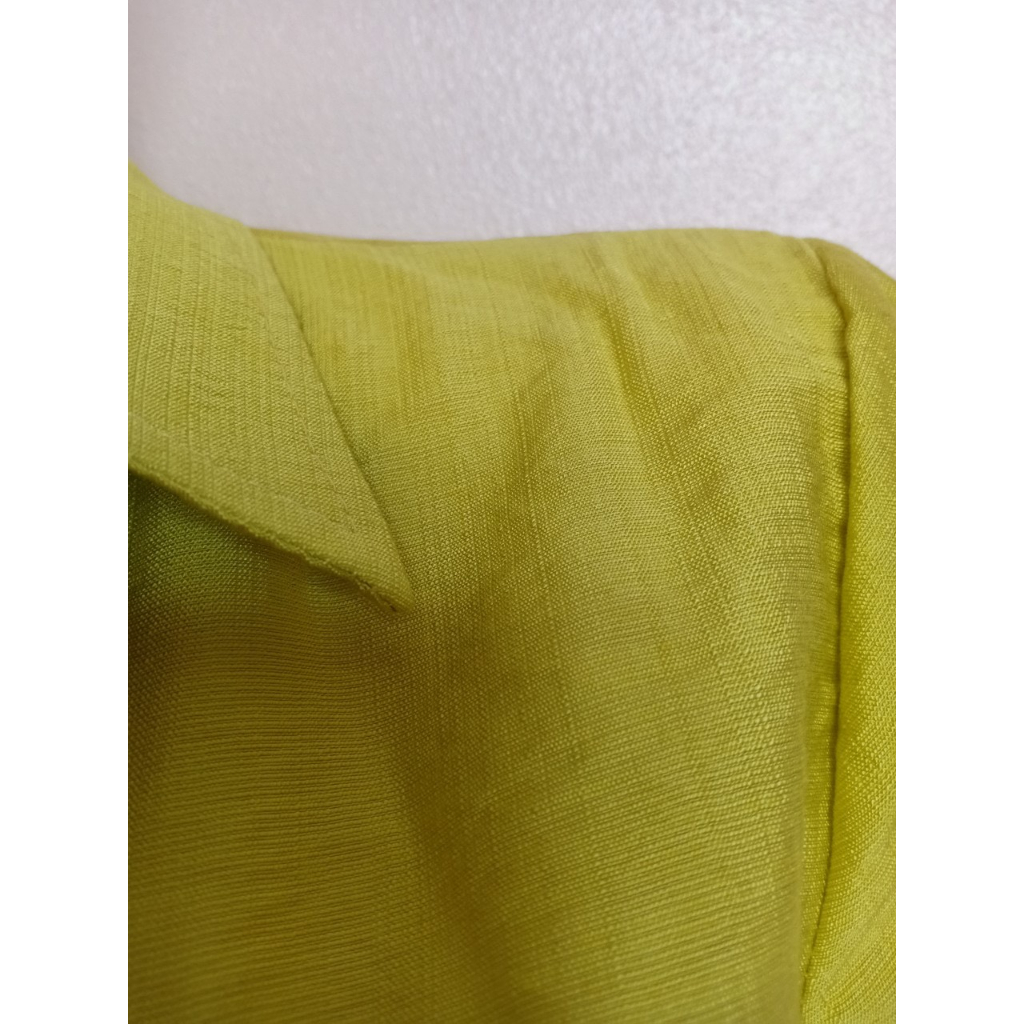 Áo sơ mi nữ đũi trơn tay dài A4208 ảnh thật đủ size từ 40-90kg