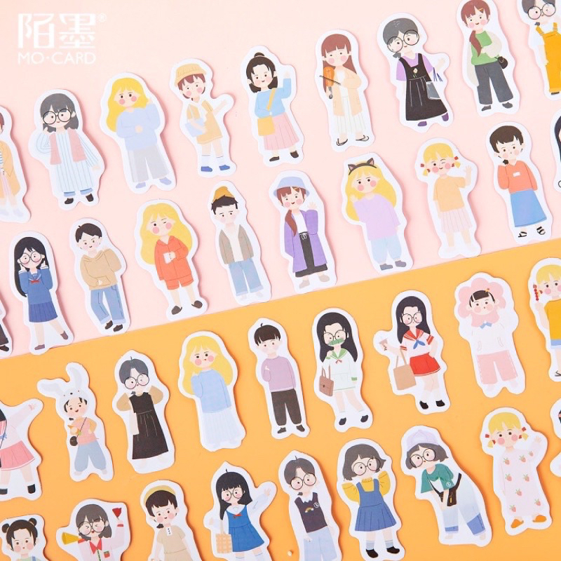 Sticker Cô gái