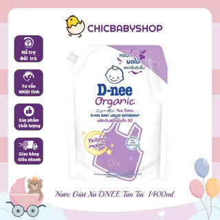 Nước giặt xả dnee tím túi 1400ml - hàng thái lan
