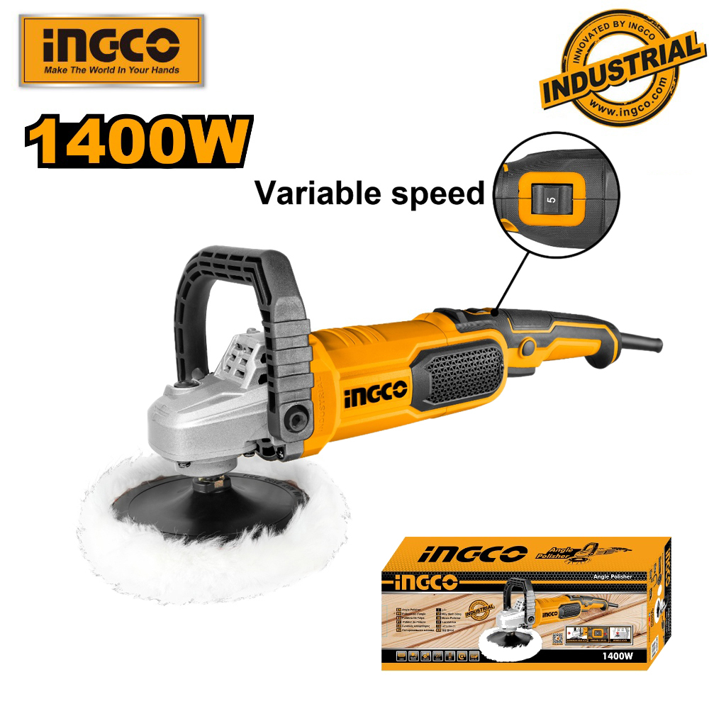 Máy đánh bóng ô tô 1400W Ingco AP14008 AP140016