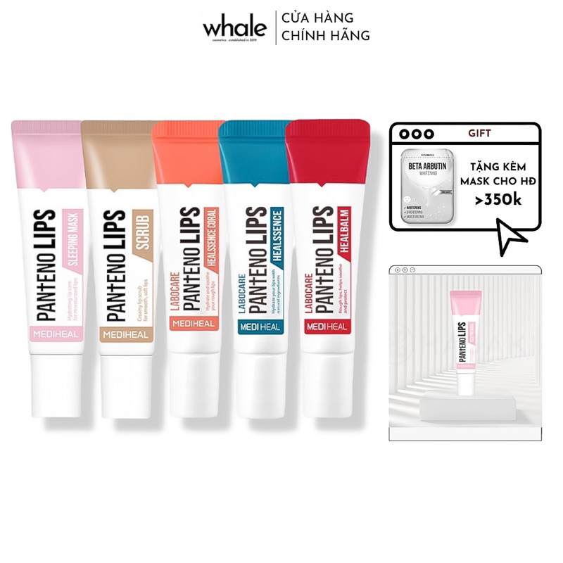 Son Dưỡng Đặc giảm và ngăn ngừa Thâm Môi Mediheal LABOCARE PAN+ENO LIPS 10ml