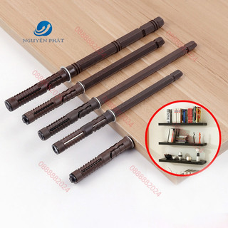 Chốt âm kệ treo tường, chốt nở đóng tường treo kệ, chốt âm tường làm kệ cao cấp