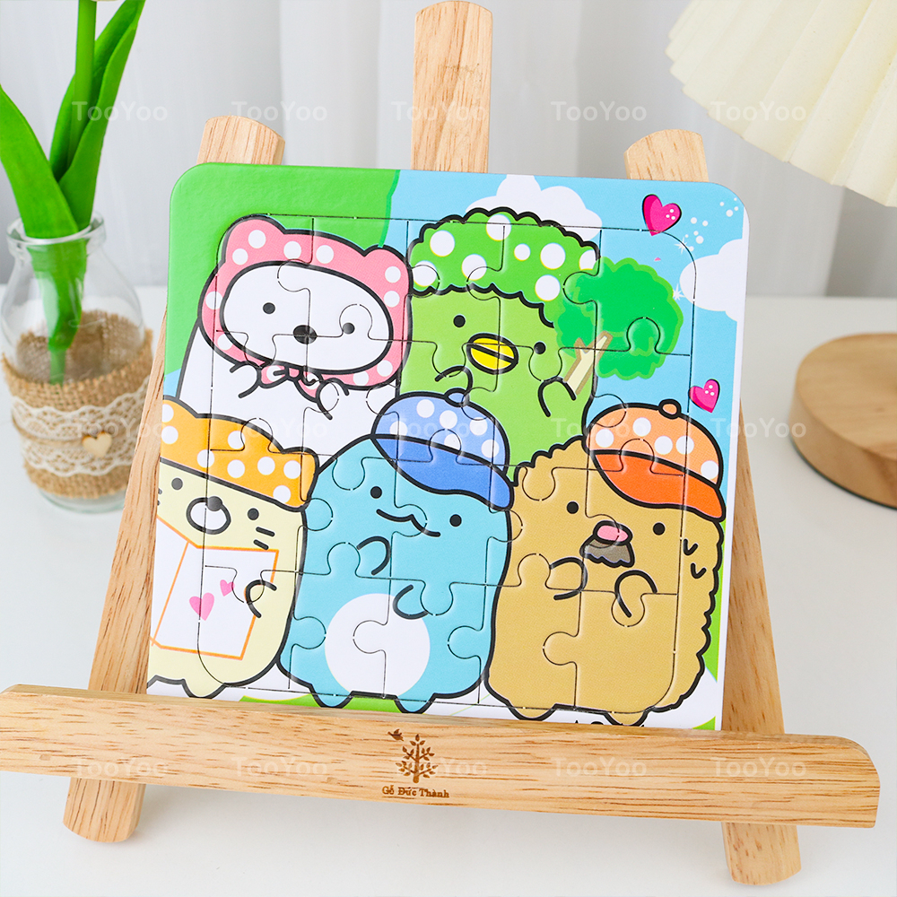 Tranh ghép trẻ em 20 mảnh mẫu dễ thương cute TY0309
