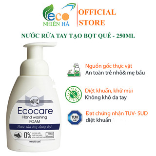 Nước rửa tay ECOCARE 250ml tinh dầu quế hữu cơ nước rửa tay tạo bọt không khô da tay