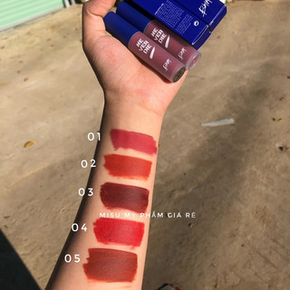 Son kem lì BBIA never die tint chất son mịn lì