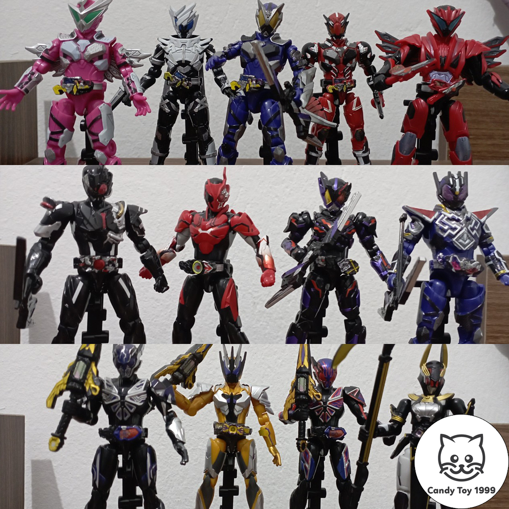 2ND Kamen Rider Zero One, Ark Zero, Vulcan, Horobi hàng đã lắp và dán sticker