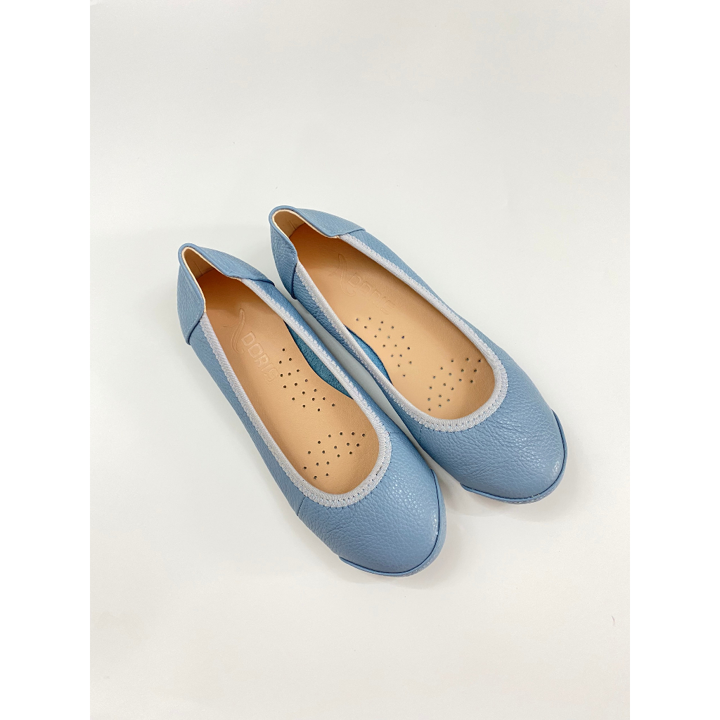 Giày búp bê da thật đế bệt đắp mũi A015 - form chuẩn- có size 40- CÓ BẢO HÀNH.