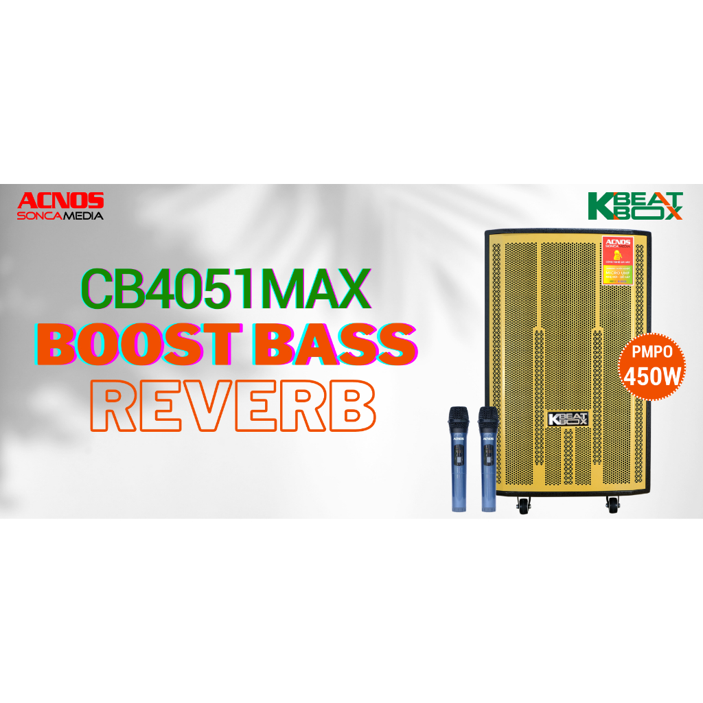 Dàn âm thanh di động ACNOS CB4051MAX