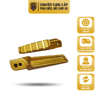 Gác chân sau xe máy xe máy làm từ nhôm cnc mới nhất 2024