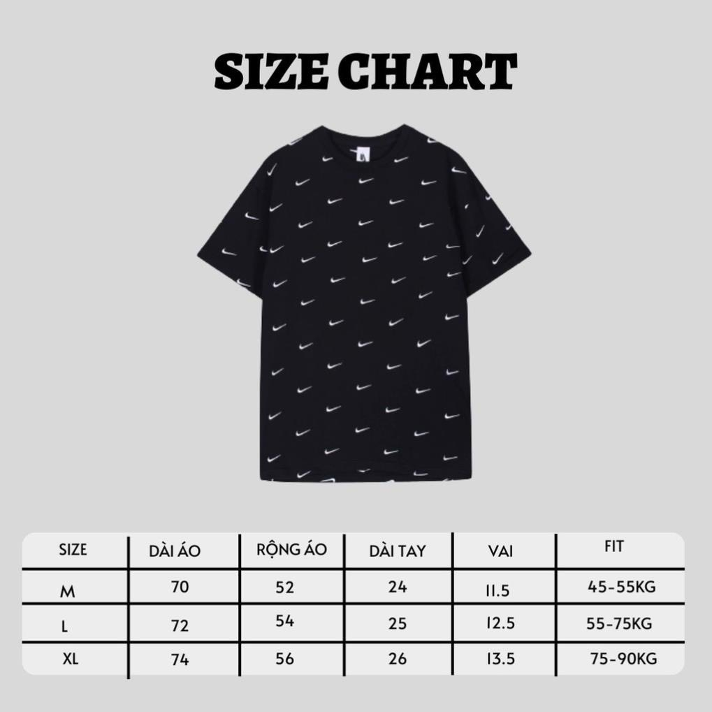 Áo Thun Nike Thêu swoosh logo thêu Hàng chuẩn - Áo Thun Tay lỡ - Áo phong nike repsaigon