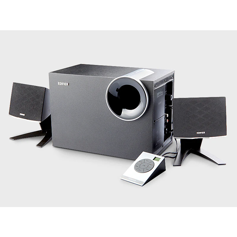 Loa gaming máy tính EDIFIER M203BT - Vỏ gỗ, công suất cao loa 2.1 siêu trầm