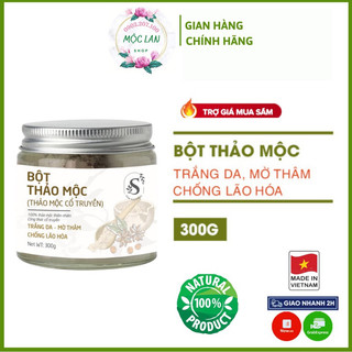 Bột tắm thảo mộc cổ truyền Sam Natural giúp trắng da, giảm mụn, giảm viêm lỗ chân lông
