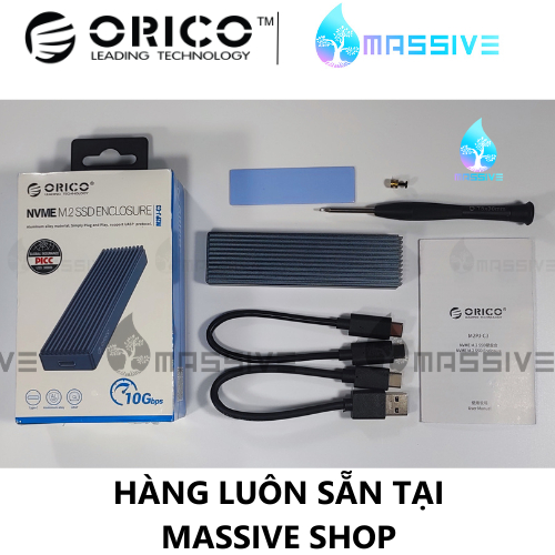 Box di động SSD M.2 PCIe NVMe  Orico M2PJ-C3 / M2PJM_C3