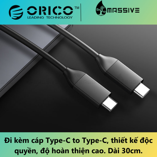 Box di động SSD M.2 PCIe NVMe  Orico M2PJ-C3 / M2PJM_C3