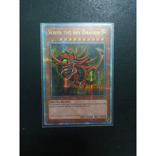 Thẻ bài yugioh slifer the sky dragon - lc01-en002 - 25th anniversary secret rare