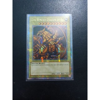 Thẻ bài yugioh the winged dragon of ra 25th anniversary lc01-en003 secret rare
