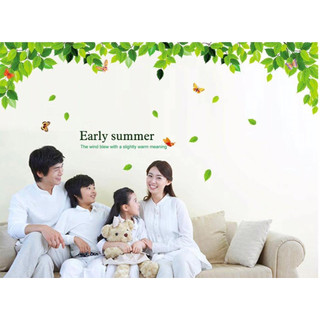 Combo 3 decal dán tường hoa lá các loại
