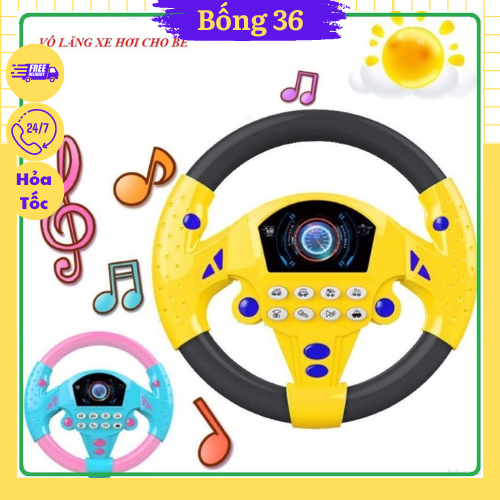 Đồ Chơi Vô Lăng Xe Hơi Cho Bé - Kèm Âm Thanh Vui Nhộn, Sản Phẩm Đồ Chơi Trẻ Em Bongshop_36