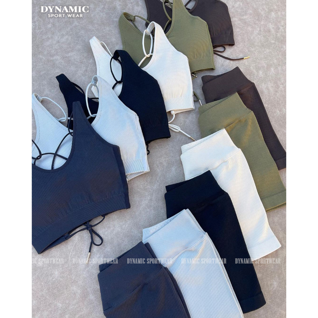 Tách lẻ Quần dài/ Short/ Bra T/ Bra Đan lưng thể thao nữ Endurance