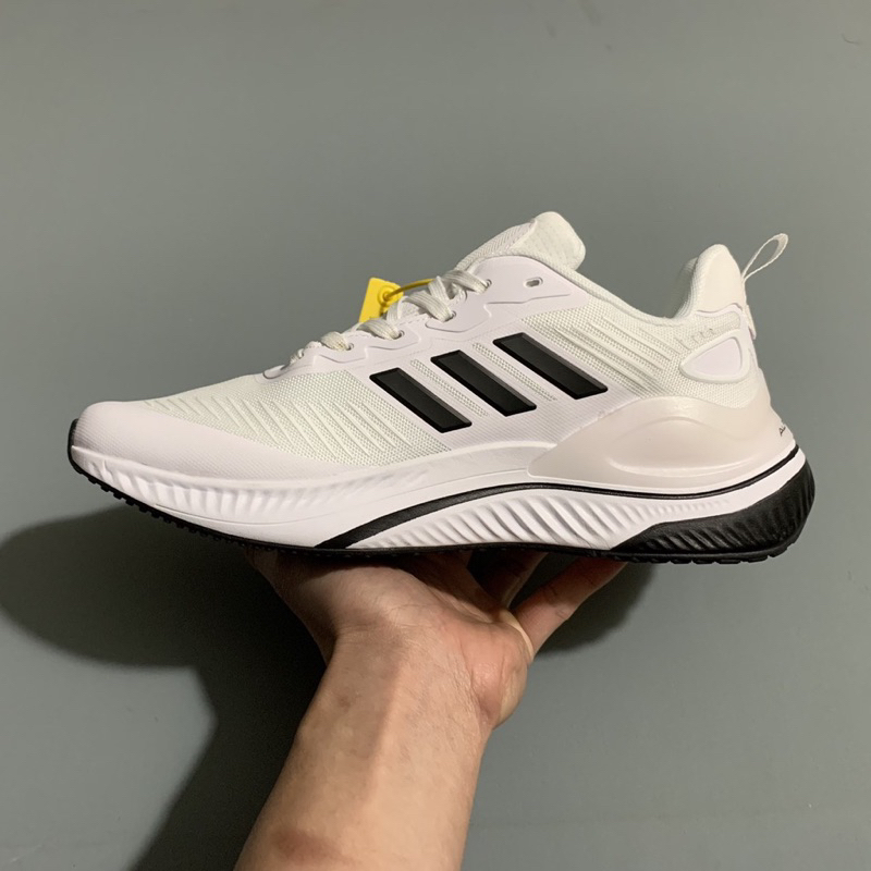 Giày Adidass Alphamagma white black