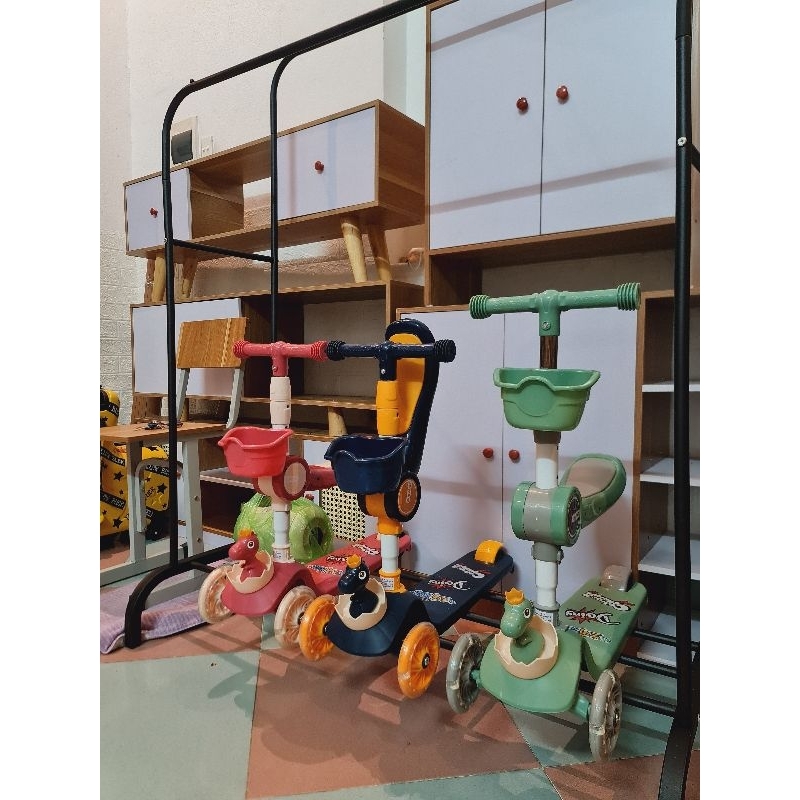 XE TRƯỢT SCOOTER CÓ ĐÈN BÁNH XE