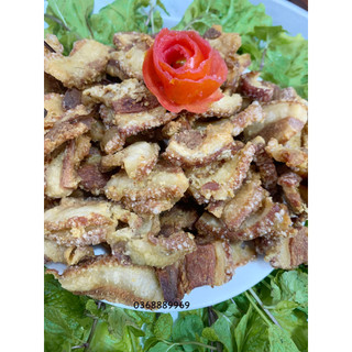 Đặc sản Tóp Mỡ da Giòn Triều Khúc