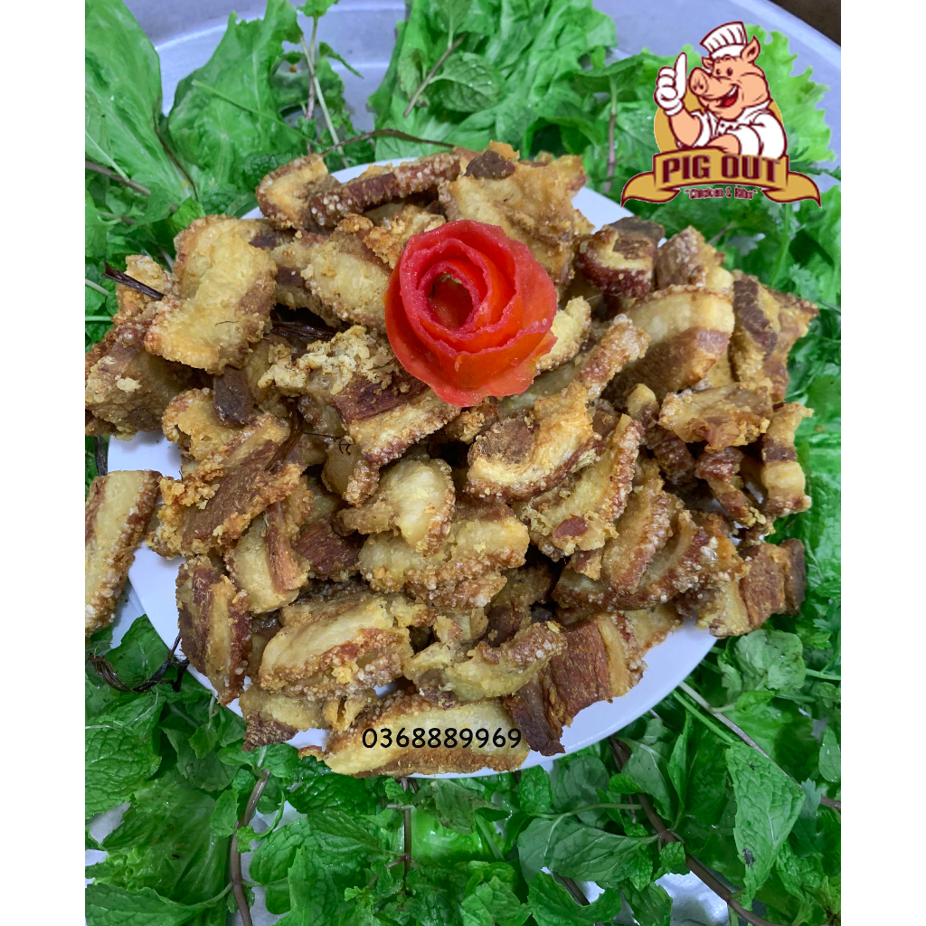 Đặc sản Tóp Mỡ da Giòn Triều Khúc