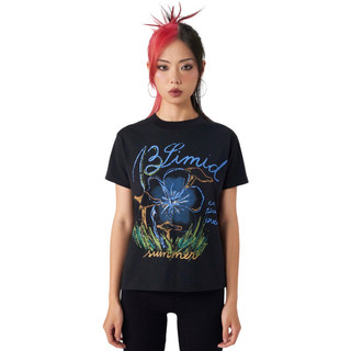 Áo thun nữ ngắn tay BREEZY black T-shirt