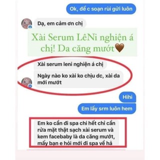 SERUM COLLAGEN LÊNI (VITAMIN E&C)
