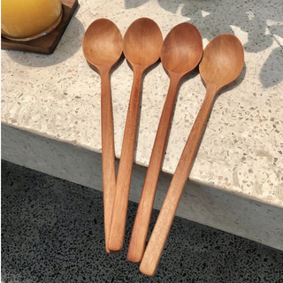 Muỗng gỗ nhãn myfanta xuất khẩu 23x4cm