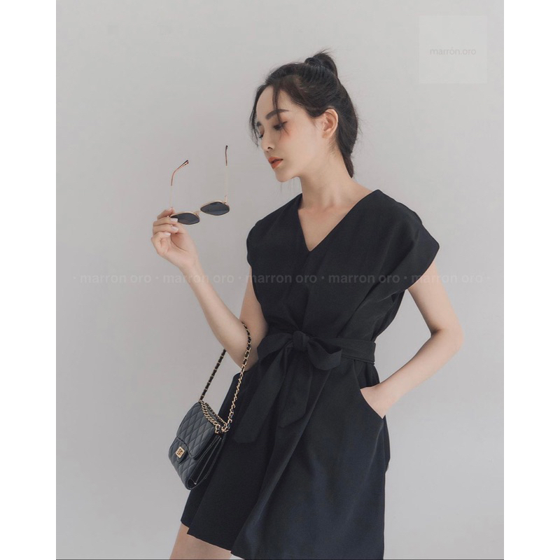 Set bộ PEA JUMPSUIT by Marron oro