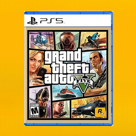 Đĩa Game PS5 Grand Theft Auto V Hệ Us