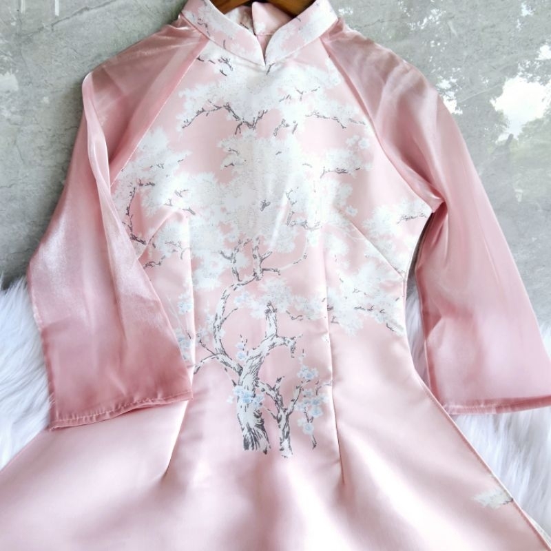 Áo dài tapta cao cấp đẹp sang chảnh hàng thiết kế cao cấp giá rẻ đẹp