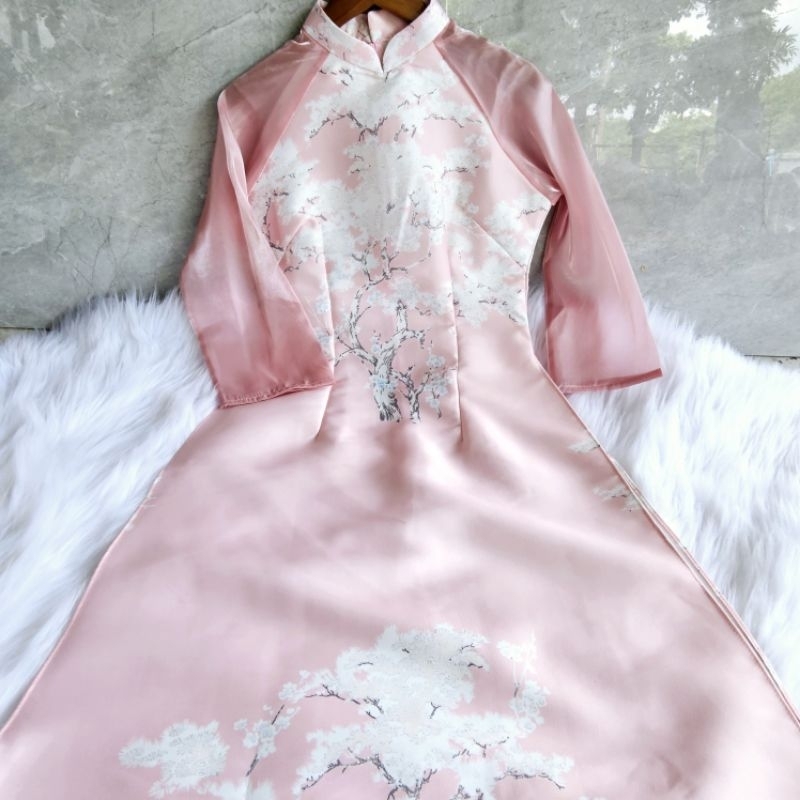 Áo dài tapta cao cấp đẹp sang chảnh hàng thiết kế cao cấp giá rẻ đẹp