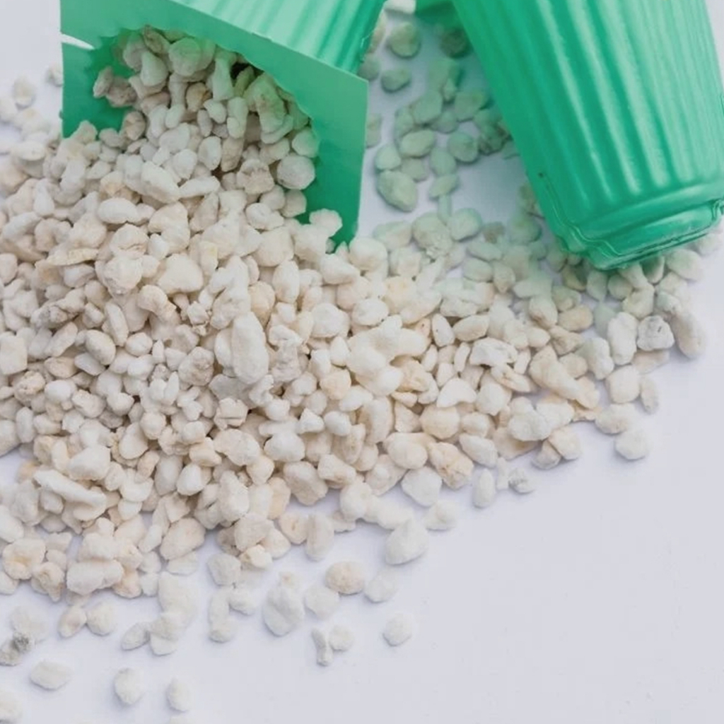 Đá Perlite, trồng sen đá, cây cảnh, thủy canh giàu khoáng chất, thoát nước tốt, tăng độ tươi xốp, túi 600g