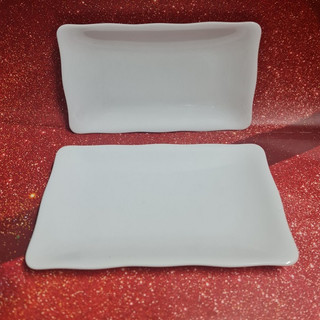 Dĩa chữ nhật sứ Minh Long - dĩa chữ nhật