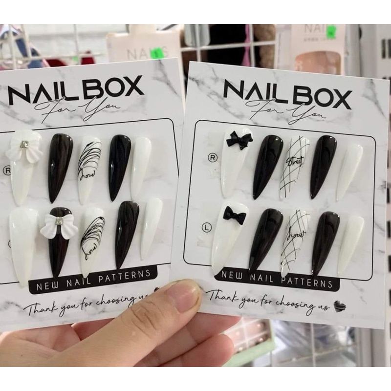 Nail box thiết kế sang trọng giá rẻ lấy tương tác
