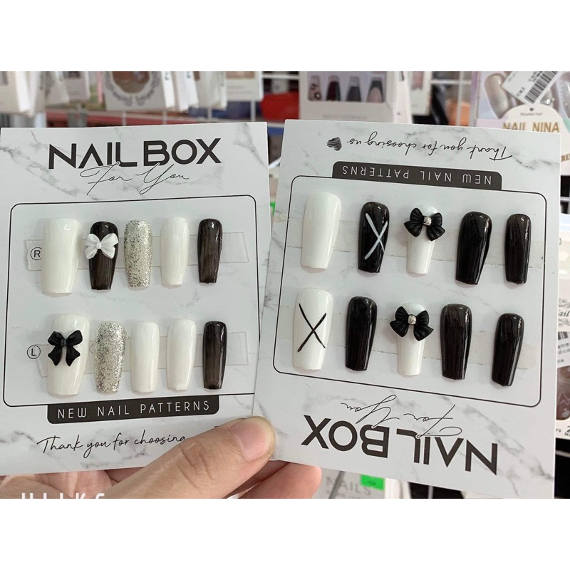 Nail box thiết kế sang trọng giá rẻ lấy tương tác