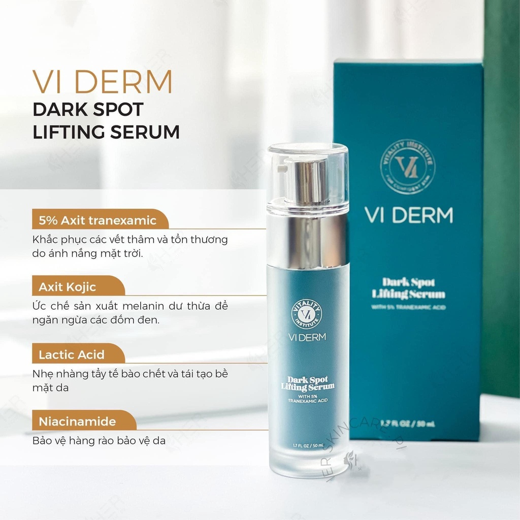 [Mẫu thử[ Serum mờ thâm nám, làm đều màu da Viderm Dark Spot Lifting Serum VI Derm