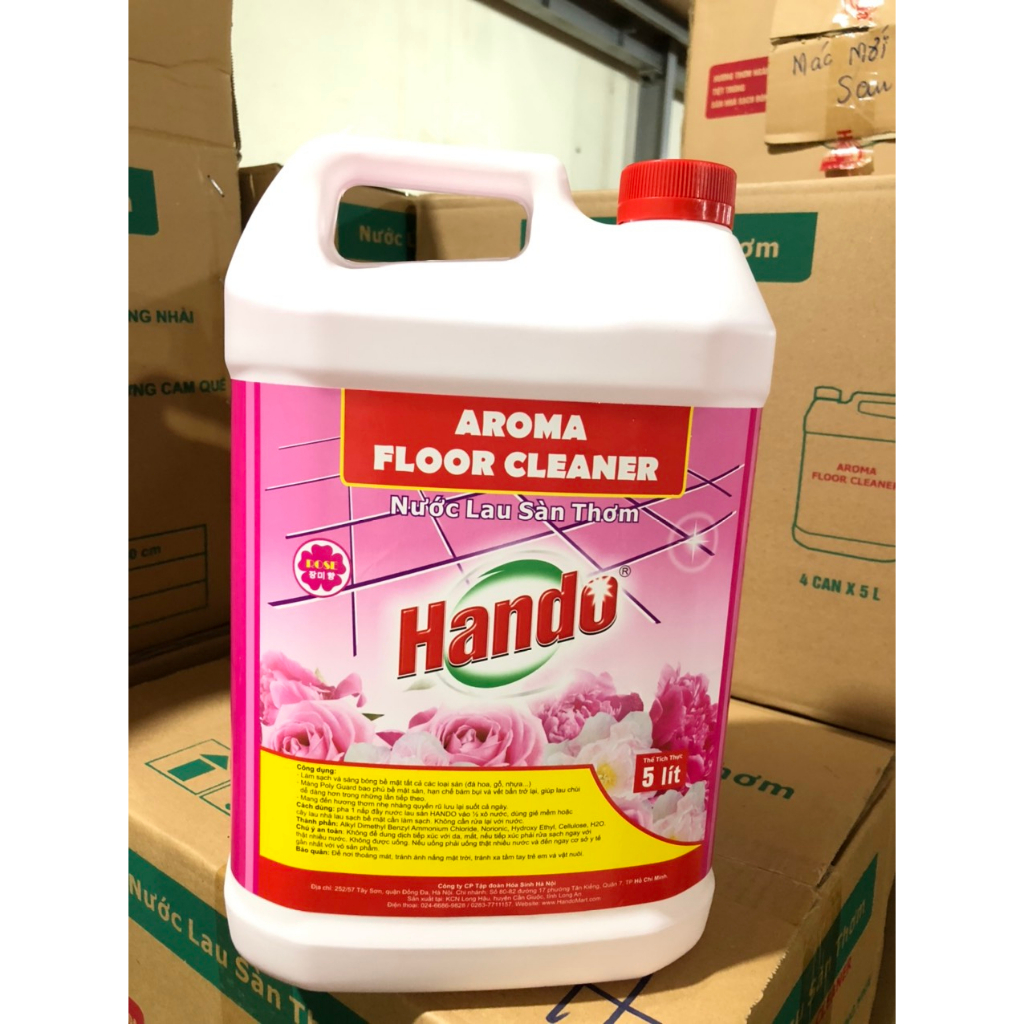 Can 5L Nước thơm lau sàn Mr.fresh  Hương Cam quế