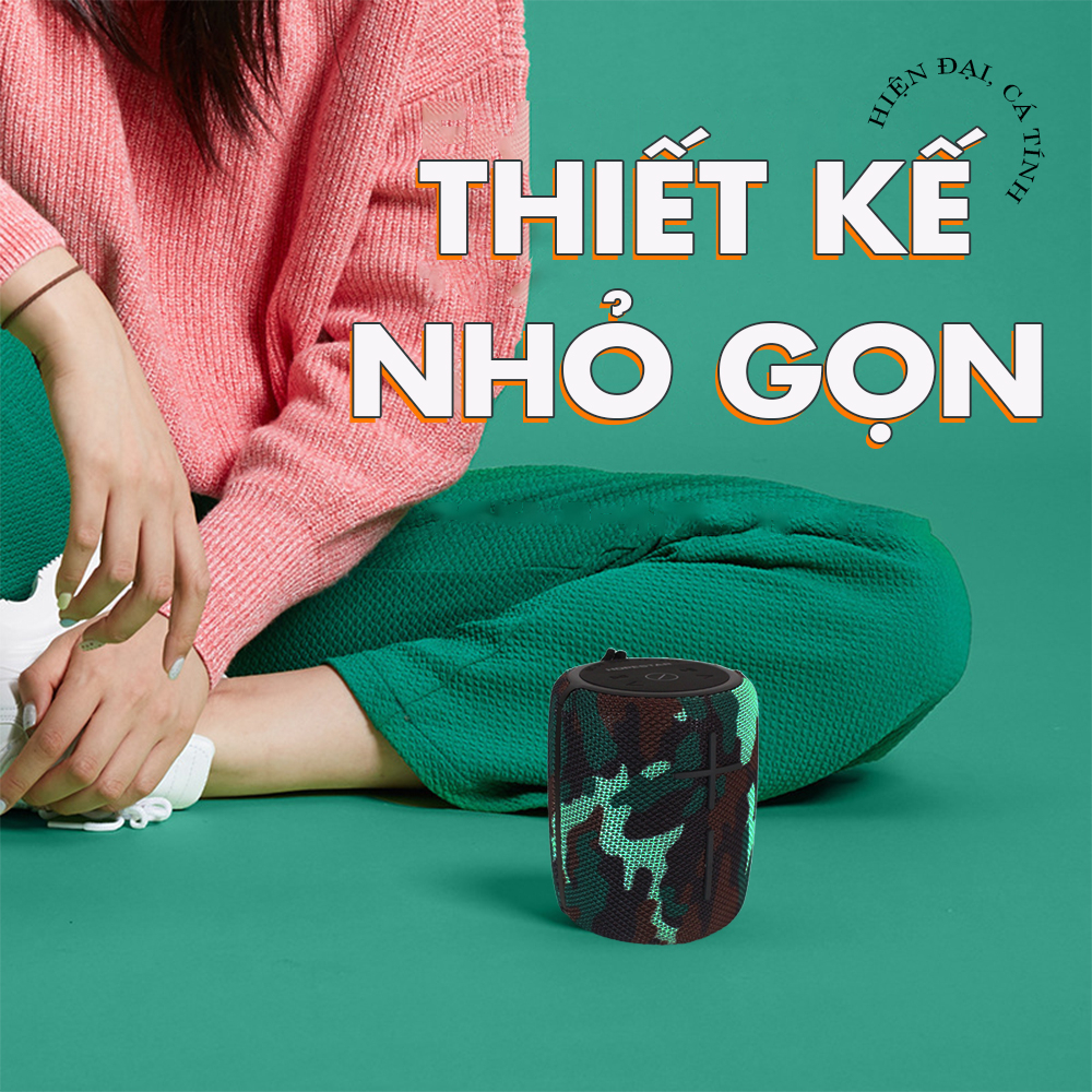 Loa Bluetooth SAMA P25 - Loa Không Dây Bass Mạnh - Hỗ trợ USB / Thẻ Nhớ / Jack Aux 3.5mm