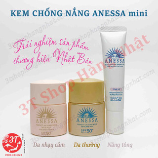 Kem chống nắng ANESSA mini các màu