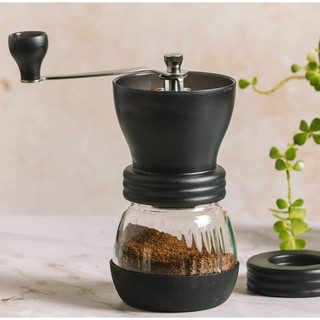 Hario ceramic coffee mill skerton plus - bình xay cà phê skerton plus mscs-2dtb