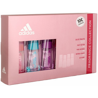 Set Nước Hoa Nữ Adidas Fragrance Collection Eau de Toilette 30ml 3pcs