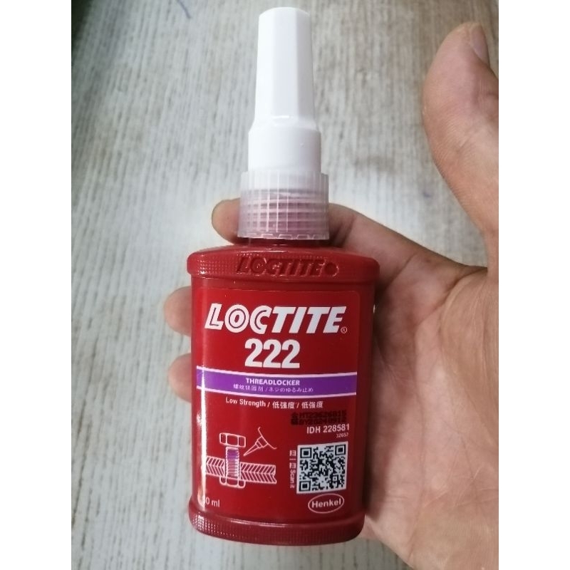 loctite khóa ren 222 - 50ml, keo khóa ren loctite 222