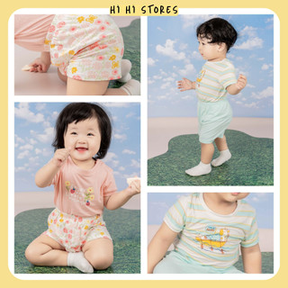 [ CHAANG SPRING ] Bộ cộc tay cho bé trai bé gái SS23