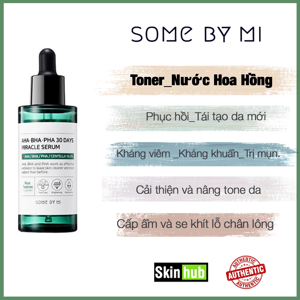 Tinh Chất Dưỡng Da Mụn Some By Mi AHA-BHA-PHA 30 Days Miracle Serum 50ml (store) | BigBuy360 - bigbuy360.vn