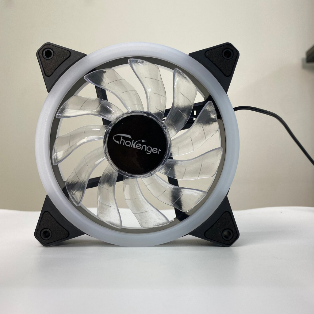 Quạt Tản Nhiệt, Fan Case 12cm Chakenget V2.1 Dual Ring - Led Nhiều Màu -dc5048